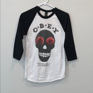 OBEY Baseball Tee 💀